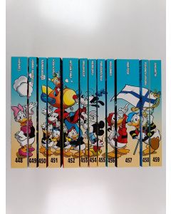Kirjailijan Walt Disney käytetty kirja Aku Ankan taskukirja 448-459