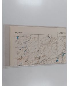 käytetty teos Topografinen kartta 1:20 000, N:o 3812 12 : Maarestatunturit