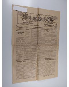 käytetty teos Sirpale 43/1929 : kaunokirjallinen viikkolehti