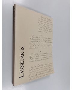 käytetty kirja Lännetär IX