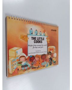 Kirjailijan Eve Tharlet käytetty teos The little cooks : Recipes from around the world for boys and girls