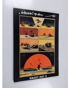 Kirjailijan George Herriman käytetty kirja Krazy Kat 2