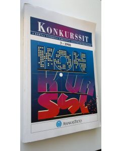 Kirjailijan Asiakastieto käytetty kirja Konkurssit 3/1990 - luottotietojulkaisu