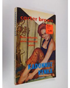 Kirjailijan Carter Brown käytetty kirja Kadonnut kenkä