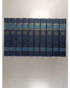 käytetty kirja Grolier universal encyclopedia 1-10