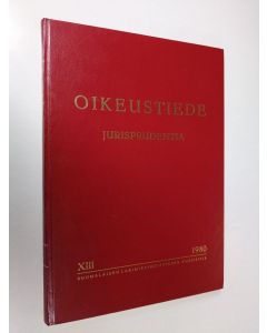 käytetty kirja Oikeustiede- Jurisprudentia XIII 1980