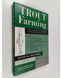 Kirjailijan David B. Greenberg käytetty kirja Trout farming