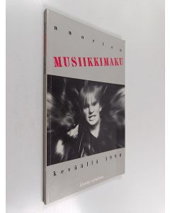 Kirjailijan Kimmo Salminen käytetty kirja Nuorten ja varhaisnuorten musiikkimaku keväällä 1990