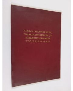 käytetty teos Kirkolliskokouksen, piispainkokouksen ja kirkkohallituksen työjärjestys