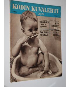 käytetty teos Kodin kuvalehti Terve lapsi nro 3/1963