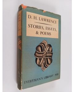 Kirjailijan D. H. Lawrence käytetty kirja Stories, essays and poems
