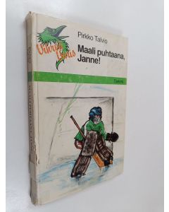 Kirjailijan Pirkko Talvio käytetty kirja Maali puhtaana, Janne
