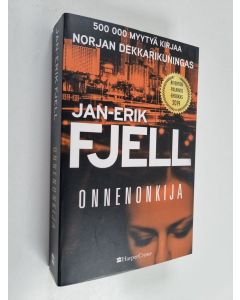 Kirjailijan Jan-Erik Fjell käytetty kirja Onnenonkija