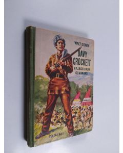 Kirjailijan Walt Disney käytetty kirja Davy Crockett, rajaseudun kuningas