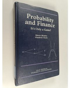 Kirjailijan Glenn Shafer käytetty kirja Probability and finance : it's only a game!