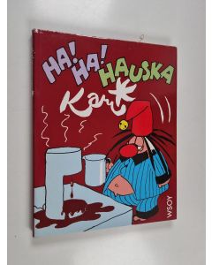 Kirjailijan Kari käytetty kirja Ha! Ha! Hauska Kari