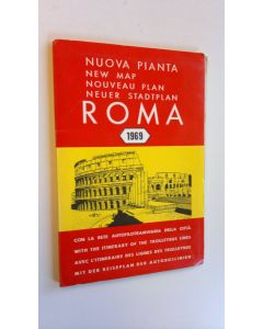 käytetty teos Roma 1969 : Nuova pianta - New map - Nouveau plan - Neuer stadtplan