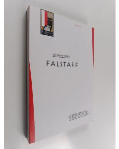 käytetty kirja Falstaff - Salzburger festspiele 19. Juli - 1. September