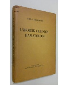 Kirjailijan Nils G. Nordenson käytetty kirja Lärobok i klinisk hämatologi