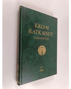 käytetty kirja KKO:n ratkaisut kommentein 2003 1