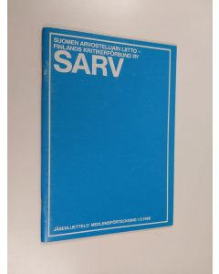 käytetty teos Suomen arvostelijain liitto : SARV : jäsenluettelo = Finlands kritikerförbund ry : medlemsförteckning : 1.9.1988