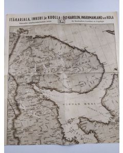 käytetty teos Itä-Karjala, Inkeri ja Kuolla : Yleisradion sotatilannekatsauksia varten = Öst-Karelen, Ingermanland och Kola : för Rundradions översikter av krigsläget