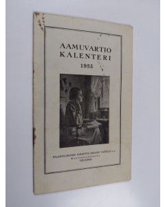 käytetty teos Aamuvartio kalenteri 1935
