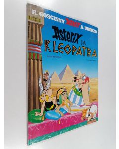 Kirjailijan Albert Uderzo & Rene Goscinny käytetty kirja Asterix ja Kleopatra