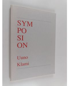 käytetty kirja Symposion Uuno Klami