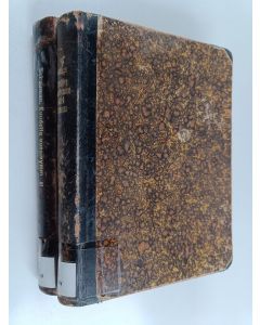 Kirjailijan August Schauman käytetty kirja Kuudelta vuosikymmeneltä Suomessa : muistoja elämän varrelta 1-2