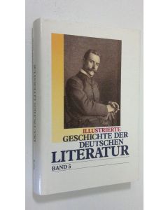 Kirjailijan Anselm Salzer käytetty kirja Illustrierte geschichte der deutschen literatur - band V