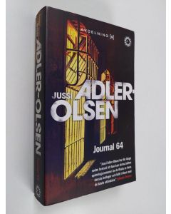 Kirjailijan Jussi Adler-Olsen käytetty kirja Journal 64