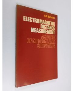 Kirjailijan C. D. Burnside käytetty kirja Electromagnetic distance measurement