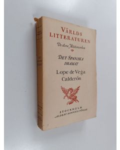 Kirjailijan Fredrik Böök käytetty kirja Det spanska dramat