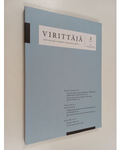käytetty kirja Virittäjä 2/2011