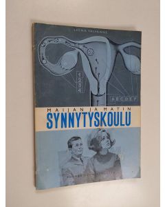 Kirjailijan Leena Valvanne käytetty kirja Maijan ja Matin synnytyskoulu