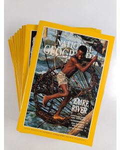 käytetty kirja National geographic vuosikerta 1991 (Joulukuun numero puuttuu)