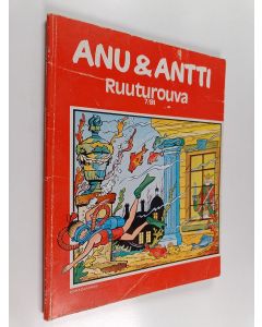 Kirjailijan Willy Vandersteen käytetty kirja Anu ja Antti  7/1984 : Ruuturouva