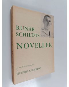Kirjailijan Runar Schildts käytetty kirja Noveller