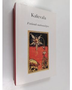 Kirjailijan Elias Lönnrot käytetty kirja Kalevala - Finlands nationalepos