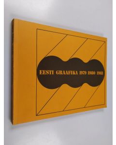 käytetty kirja Eesti graafika 1979, 1980, 1981