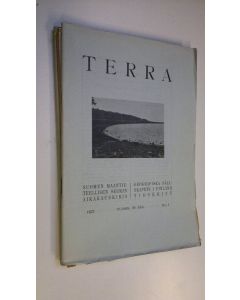käytetty teos Terra 1927 n:o 1-4 : Suomen maantieteellisen seuran aikakauskirja