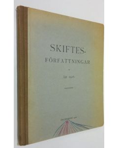 käytetty kirja Skiftesförfattningar af år 1916