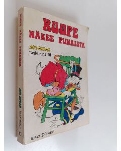 Kirjailijan Walt Disney käytetty kirja Roope näkee punaista