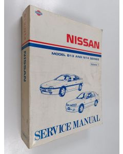 käytetty kirja Nissan model B13 and N14 Series service manual Volume 1