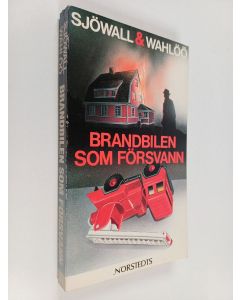 Kirjailijan Maj Sjöwall & Per Wahlöö käytetty kirja Brandbilen som försvann - roman om ett brott
