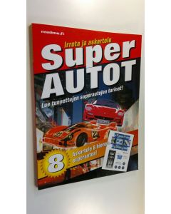 uusi kirja Superautot : irrota ja askartele : lue tunnetteujen superautojen tarinat! (UUSI)