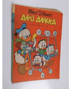 Kirjailijan Walt Disney käytetty teos Aku Ankka 46/1963