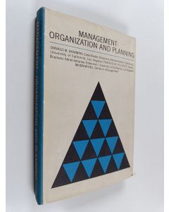 käytetty kirja Management : organization and planning