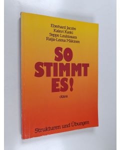 Kirjailijan Eberhard Jacobs käytetty kirja So stimmt es! : Strukturen und Ubungen